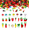 Handmade Lampwork Beads and Pendants LAMP-TA0002-03-23