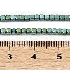 Electroplate Non-magnetic Synthetic Hematite Beads Strands G-I175-09F-3