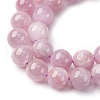 Natural Kunzite Beads Strands G-H313-01A-8mm-4