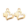 201 Stainless Steel Charms STAS-K217-65G-1
