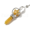 Natural Topaz Jade Dowsing Pendulums G-C095-01P-03-3