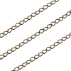 Brass Twisted Chains CHC-CJ0001-24AB-4