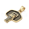 304 Stainless Steel Pendants STAS-Z126-07AG-2