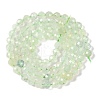Natural Prehnite Beads Strands G-G139-A05-03-3
