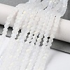Transparent Glass Beads Strands X1-EGLA-A034-T4mm-MB19-3