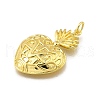 Brass Pendants KK-G525-12G-2