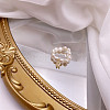 Mother's Day Jewellery Natural Freshwater Pearl Beaded Finger Rings WG7CD33-22-1