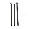 Ion Plating(IP) 304 Stainless Steel Pendants STAS-L218-19B-1