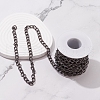 Aluminium Twisted Curb Chains CHA-YW0001-02-5