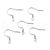 304 Stainless Steel Earring Hooks STAS-P221-04P-1