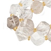Natural Quartz Crystal Beads Strands G-U023-A07-01-4