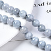 Dyed Natural Quartz Round Bead Strands G-R173-10mm-03-4