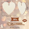SOFPLATE Unfinished Natural Wood Cutouts Ornaments WOOD-SP0001-17A-2