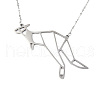 201 Stainless Steel Pendant Necklaces NJEW-T009-JN031-1-40-1