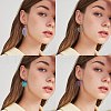 20Pcs 10 Styles Ion Plating(IP) 201 Stainless Steel Filigree Pendants & Big Pendants STAS-SZ0002-33-6