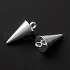 304 Stainless Steel Pendants STAS-G214-47S-02-3