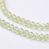 Natural Peridot Beads Strands G-J376-78-2mm-3