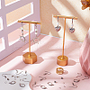 SUNNYCLUE 110Pcs 4 Style 304 Stainless Steel Earring Hooks & Leverback Earring Findings DIY-SC0024-14-4