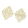 Brass Filigree Joiners X-KK-K184-21C-RS-3