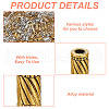 HOBBIESAY 200Pcs 20 Styles Tibetan Style Alloy Tube & Column Beads FIND-HY0003-53-5