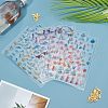 Olycraft Ocean Themed 160Pcs 8 Styles Brass/Alloy Cabochons MRMJ-OC0002-76-5
