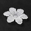 Transparent Acrylic Bead Caps MACR-J122-04-5