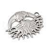 304 Stainless Steel Pendants STAS-D366-01B-P-2