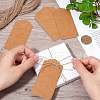 SOFPLATE 200Pcs Blank Kraft Paper Gift Tags CDIS-SP0001-10D-3