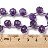 Natural Amethyst Beads Strands G-H297-B09-02-5
