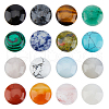 SUPERFINDINGS 16Pcs 16 Style Natural & Synthetic Mixed Gemstone Cabochons G-FH0002-31-1