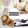 Polyester Jacquard Rhombus Ribbons OCOR-WH0082-141B-7