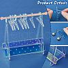Laser Hanger Style Acrylic Earring Storage Display Rack ST-CJ0034-02-3