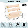 3-Tier T Bar Velvet Bracelet Display Stands BDIS-WH0006-006A-2