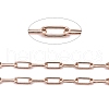 Ion Plating(IP) 304 Stainless Steel Paperclip Chains CHS-F010-01C-RG-01-1