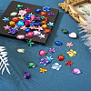 Flat Back & Back Plated Acrylic Rhinestone Cabochons MACR-TA0001-62B-5