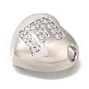 Rack Plating Brass Micro Pave Cubic Zirconia Pendants KK-I722-04P-E-2