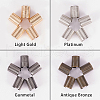 Iron Fold Over Crimp Head Clips without Loop IFIN-PH0024-32-5