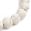 Synthetic Turquoise Beaded Stretch Bracelets for Women Men BJEW-JB11551-01-4
