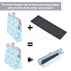 PVC Rectangle Bag Bottom AJEW-WH0289-50-4