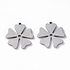 Tarnish Resistant 201 Stainless Steel Pendants X-STAS-N092-97-2