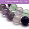Olycraft 2 Strands Natural Fluorite Beads Strands G-OC0002-97B-3