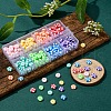 224Pcs 8 Colors Handmade Polymer Clay Beads CLAY-YW0001-53-4