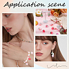 SUNNYCLUE 36Pcs 6 Colors Resin Imitation Fruit Pendants RESI-SC0003-17-5