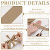 Cotton Herringbone Ribbon OCOR-WH0097-50B-4