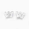 Alloy Butterfly Charms PALLOY-J218-124S-AAA-1
