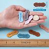 Microfiber Leather Labels DIY-TA0003-13-6