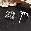 S925 Sterling Silver Stud Earrings EJEW-K303-01S-11-2