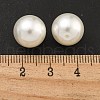 Baking Painted Pearlized Glass Pearl Round Beads HY-S004-01B-3
