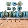 Graduated Synthetic Turquoise Beads Strands G-A237-01D-4