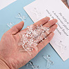 Transparent Acrylic Beads X-TACR-S154-55B-205-5